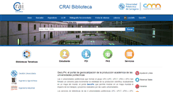 Desktop Screenshot of bib.upct.es