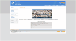 Desktop Screenshot of dmae.upct.es