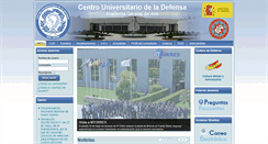 Desktop Screenshot of cud.upct.es