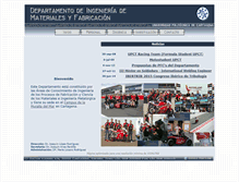 Tablet Screenshot of dimf.upct.es
