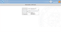 Desktop Screenshot of correo.upct.es